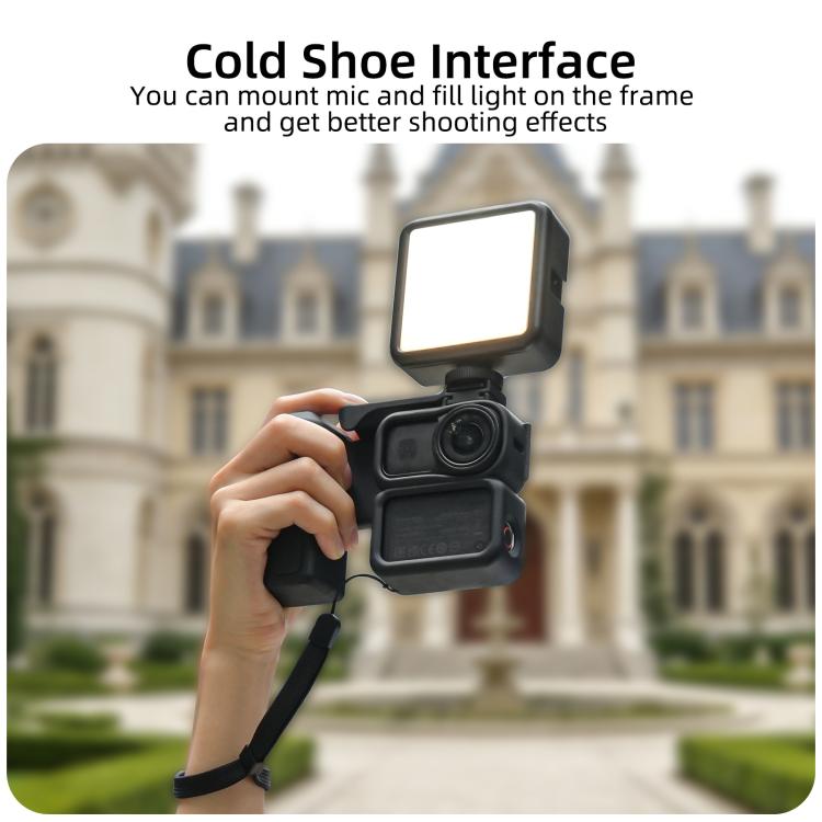For DJI Osmo Nano Sunnylife Integrated Street Photography Handle Ergonomic Hand Grip Quick Release Shutter Handle, For DJI Osmo Nano