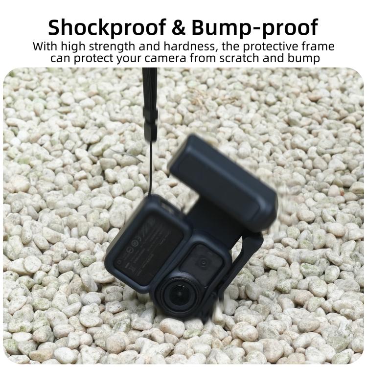 For DJI Osmo Nano Sunnylife Integrated Street Photography Handle Ergonomic Hand Grip Quick Release Shutter Handle, For DJI Osmo Nano
