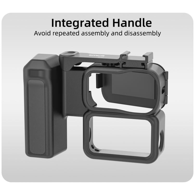 For DJI Osmo Nano Sunnylife Integrated Street Photography Handle Ergonomic Hand Grip Quick Release Shutter Handle, For DJI Osmo Nano