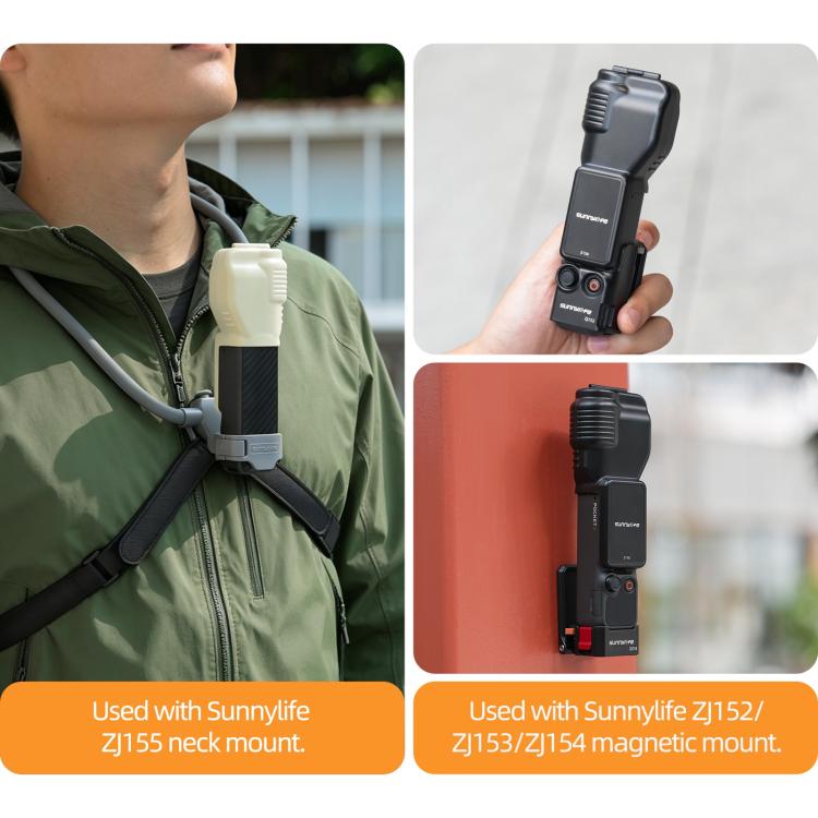 For DJI Osmo Pocket 4 Sunnylife Colorful Gimbal Cover Camera Protector Screen Guard Shield