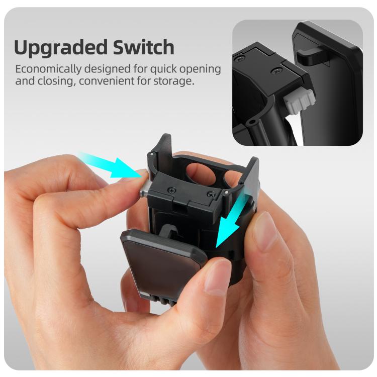 For DJI Osmo Pocket 4 / 3 Sunnylife Multifunctional Magnetic Mount Tabletop Base Bracket Angles Adjustable Stand, OP4-ZJ152