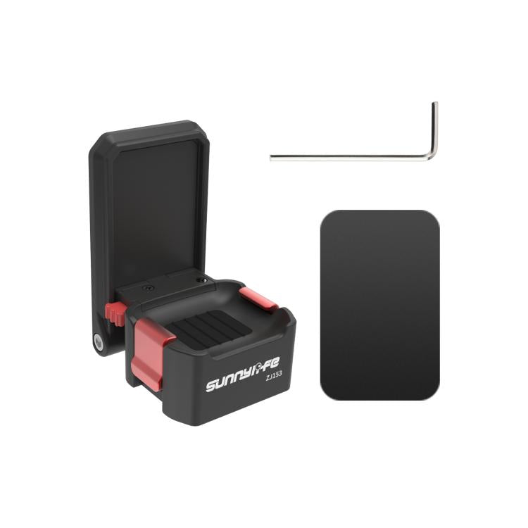 For DJI Osmo Pocket 4 / 3 Sunnylife Quick-Release Magnetic Mount Tabletop Base Plastic Bracket Angles Adjustable Stand, OP4-ZJ153