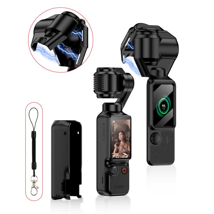 For DJI OSMO Pocket 4 GKK Gimbal Cover Camera Protector Screen Body Magnetic Full Cover, For DJI OSMO Pocket 4