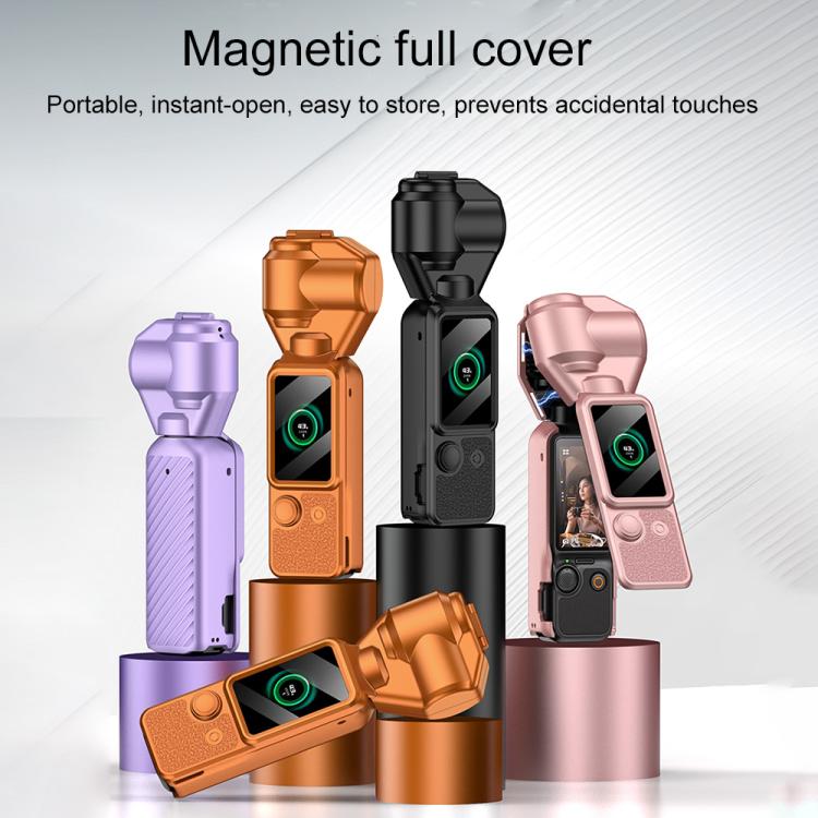 For DJI OSMO Pocket 4 GKK Gimbal Cover Camera Protector Screen Body Magnetic Full Cover, For DJI OSMO Pocket 4