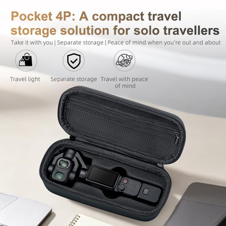 For DJI Osmo Pocket 4P STARTRC Portable Carrying Case Body Storage Bag, For DJI Osmo Pocket 4P