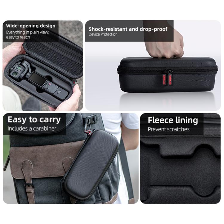 For DJI Osmo Pocket 4P STARTRC Portable Carrying Case Body Storage Bag, For DJI Osmo Pocket 4P
