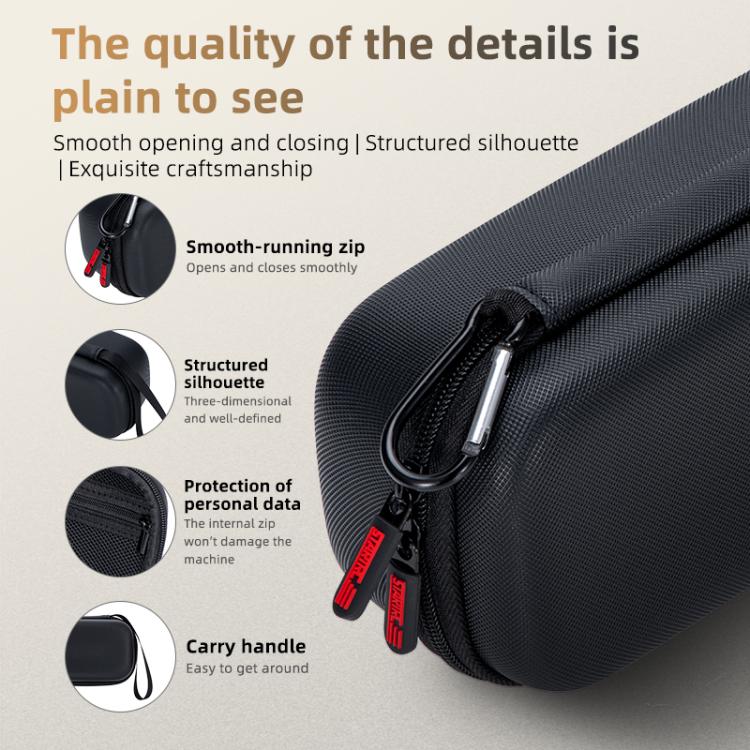 For DJI Osmo Pocket 4P STARTRC Portable Carrying Case Body Storage Bag, For DJI Osmo Pocket 4P
