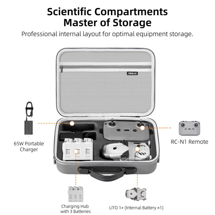 For DJI Lito 1 / X1 STARTRC Shoulder PU Storage Bag Handbag, For DJI Lito 1 / X1