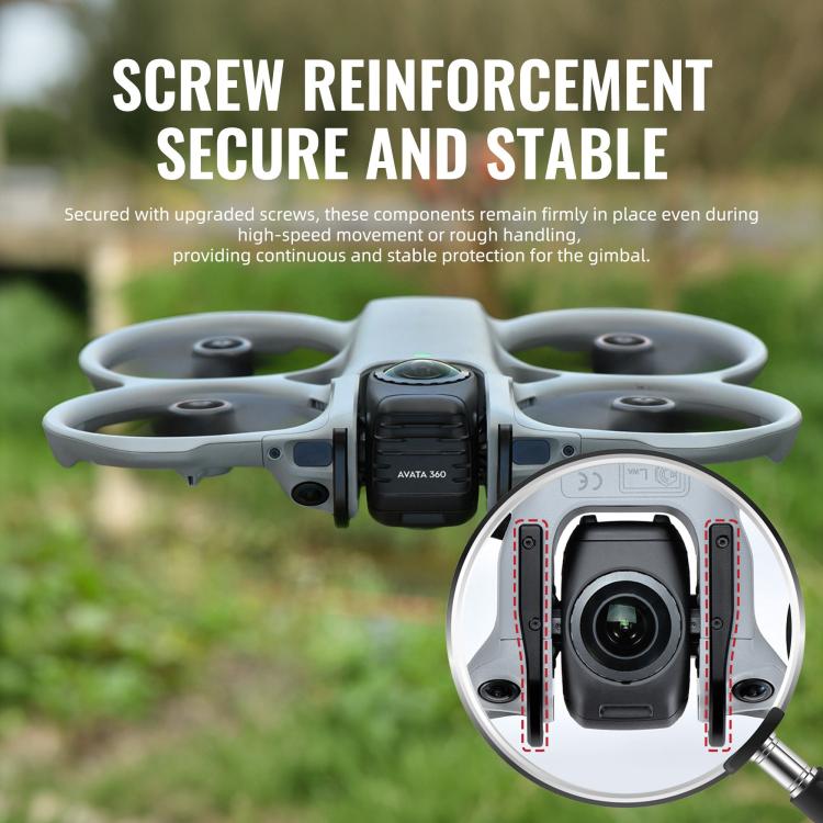 For DJI Avata 360 STARTRC Gimbal Lens Anti-collision Plastic Guard Bumper