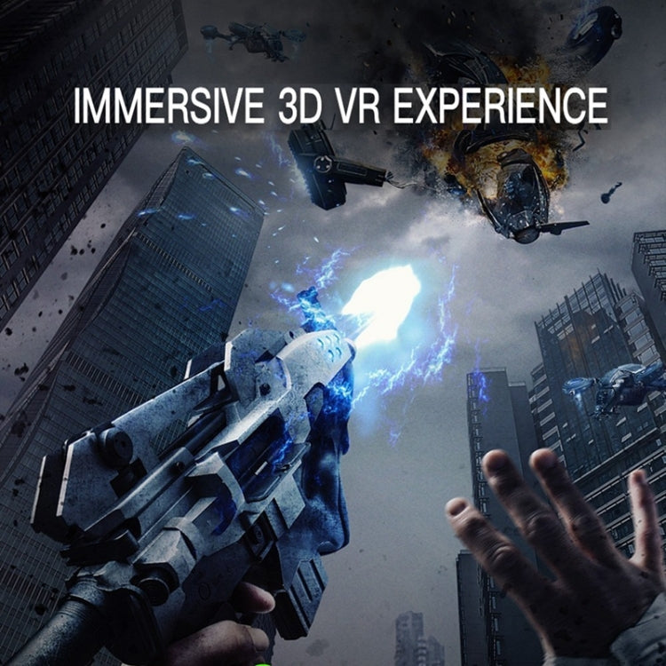 VRSHINECON G07E Virtual Reality 3D Video Glasses Suitable for 4.0 inch - 6.3 inch Smartphone(Grey)