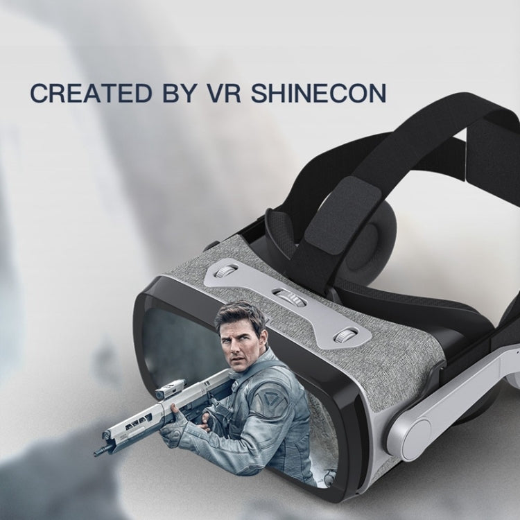 VRSHINECON G07E Virtual Reality 3D Video Glasses Suitable for 4.0 inch - 6.3 inch Smartphone(Grey)