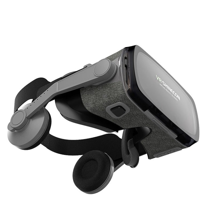 VRSHINECON G07E Virtual Reality 3D Video Glasses Suitable for 4.0 inch - 6.3 inch Smartphone(Grey)