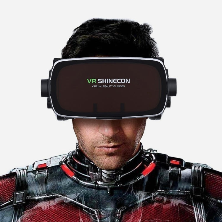 VRSHINECON G07E Virtual Reality 3D Video Glasses Suitable for 4.0 inch - 6.3 inch Smartphone(Grey)