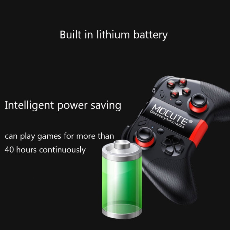 MOCUTE-054 Portable Bluetooth Wireless Game Controller with Phone Clip, for Android / iOS Devices / PC