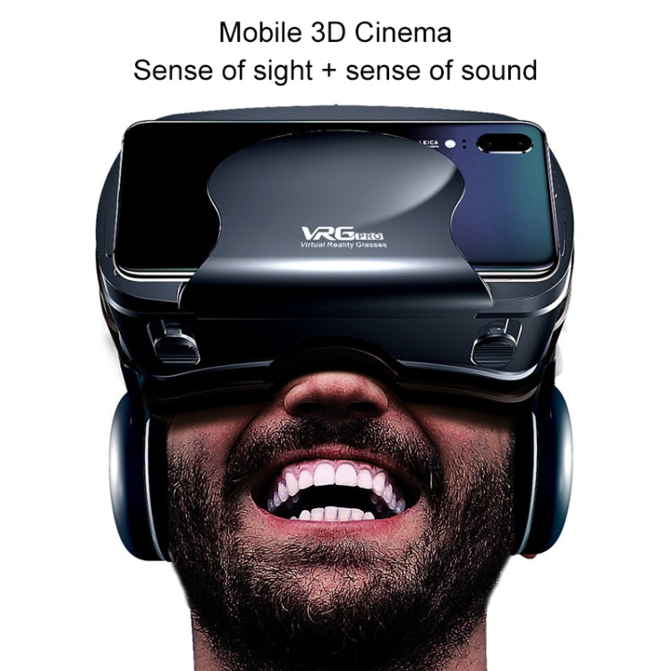 VRG Pro Audio Video Version Blu-ray Coated Lenses All-in-one Mobile Phone 3D VR Glasses