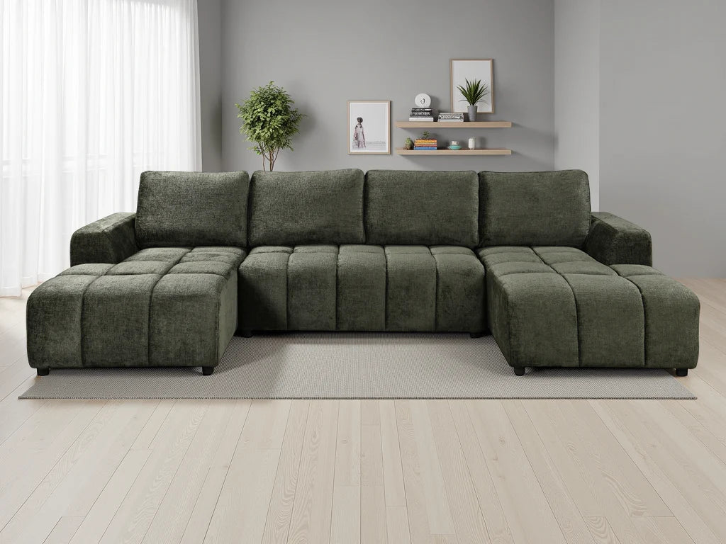Shanghai Luxury U Shape Corner Sofa bed