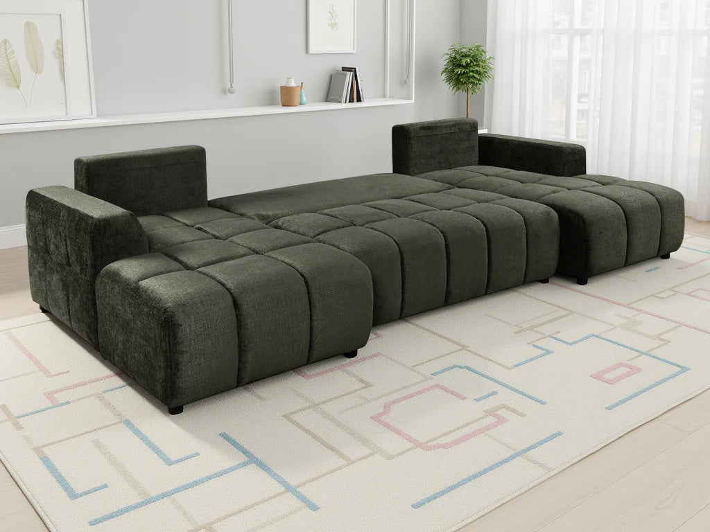 Shanghai Luxury U Shape Corner Sofa bed