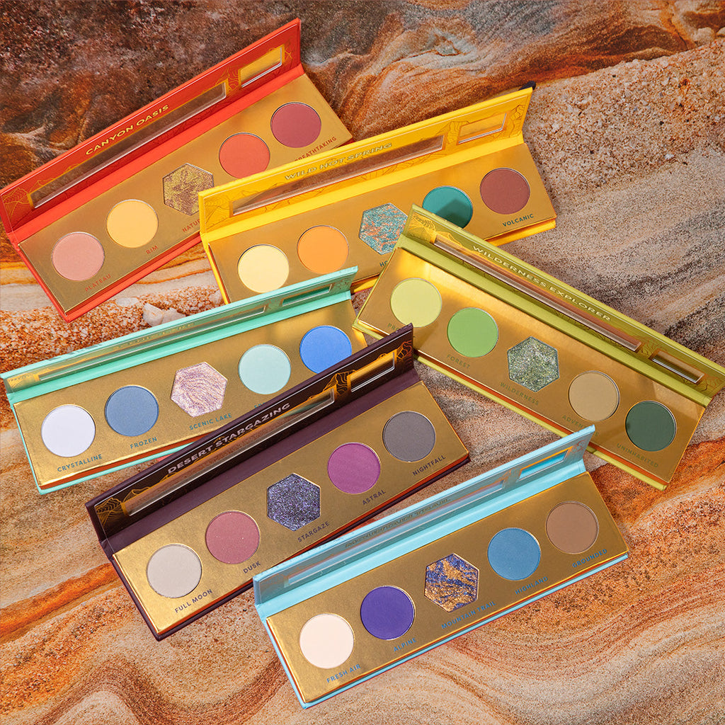 GLOBETROTTER 5 SHADE PALETTE