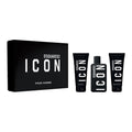 DSquared² Icon Pour Homme  Gift Set 100ml EDP + 100ml Shower Gel + 100ml Aftershave Balm