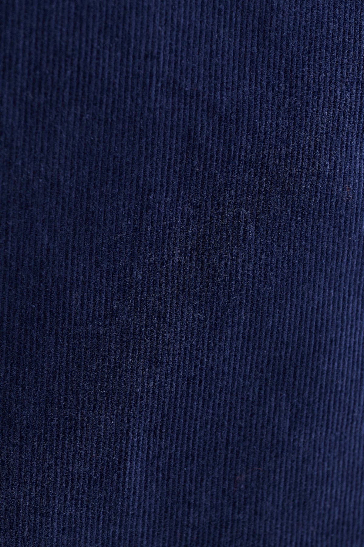 River Babycord Ric Rac Trim Wide Leg Trouser - Navy