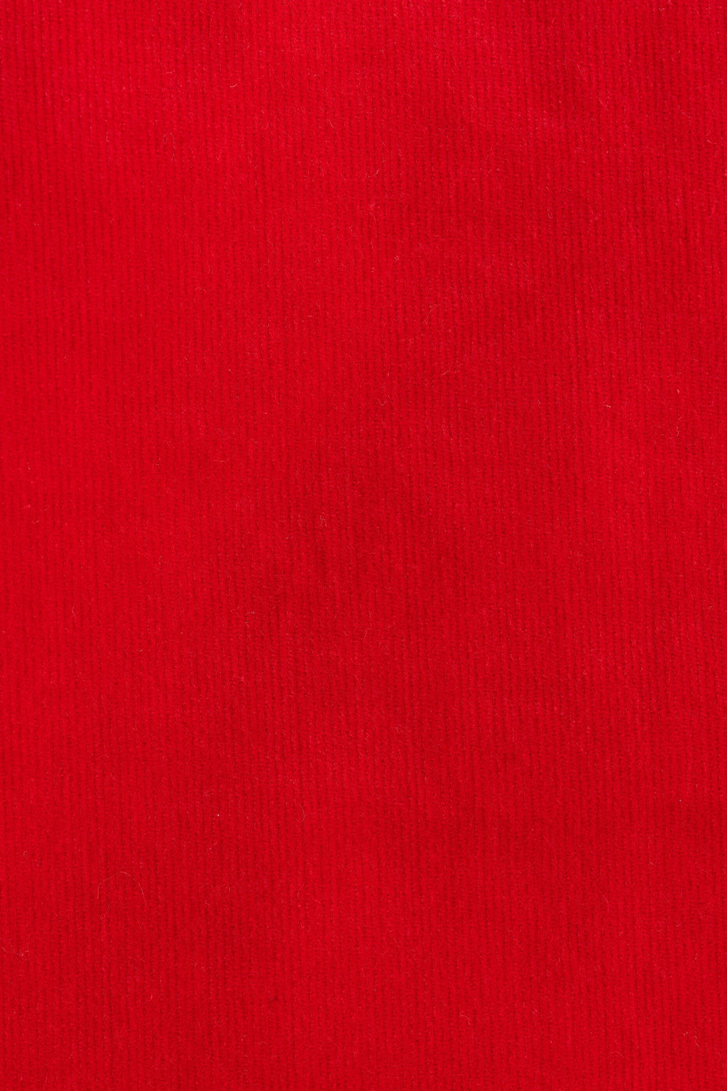 River Babycord Ric Rac Trim Wide Leg Trouser - Red