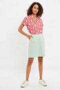 Dylan Summer Gingham Mini Skirt