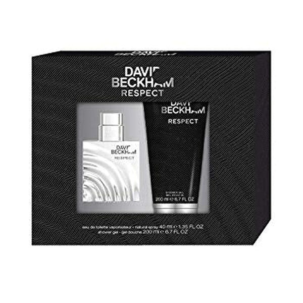 David Beckham Respect Gift Set 40ml EDT + 200ml Shower Gel