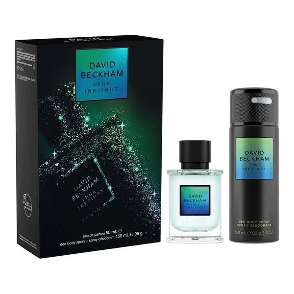 David Beckham True Instinct Gift Set 50ml EDP + 150ml Body Spray