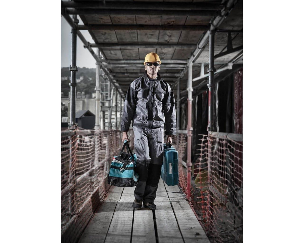 Dickies WD4930 Grafter Duo Tone Cordura Knee Pad Work Trousers Grey