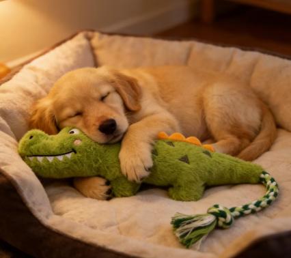Crocodile Rope Dog Toy – Durable Chew & Tug Toy for Active Dogs