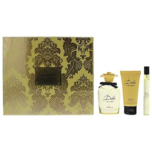 Dolce & Gabbana Dolce Shine Gift Set 75ml EDP + 50ml Body Lotion + 10ml EDP