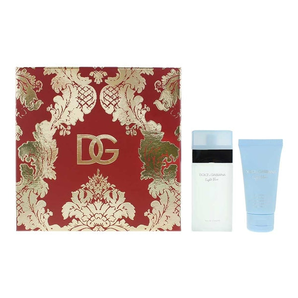 Dolce & Gabbana Light Blue Gift Set 50ml EDT + 50ml Body Cream