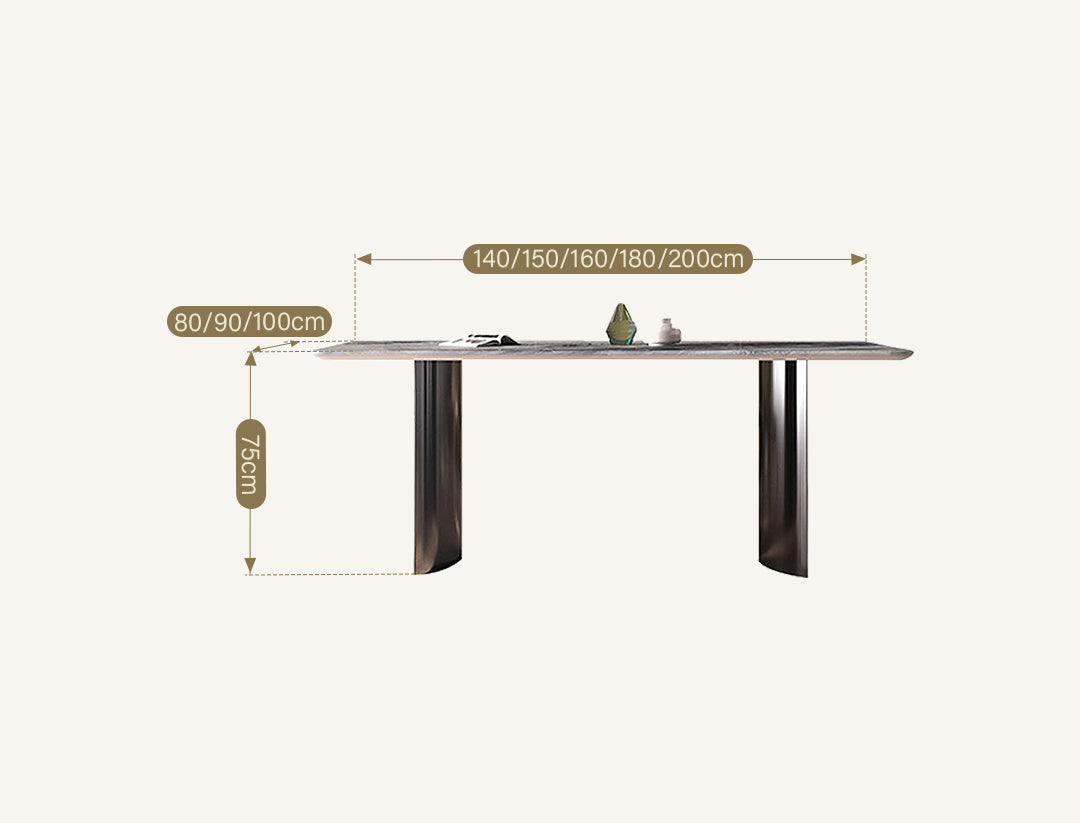 Doris Dining Table, Mable