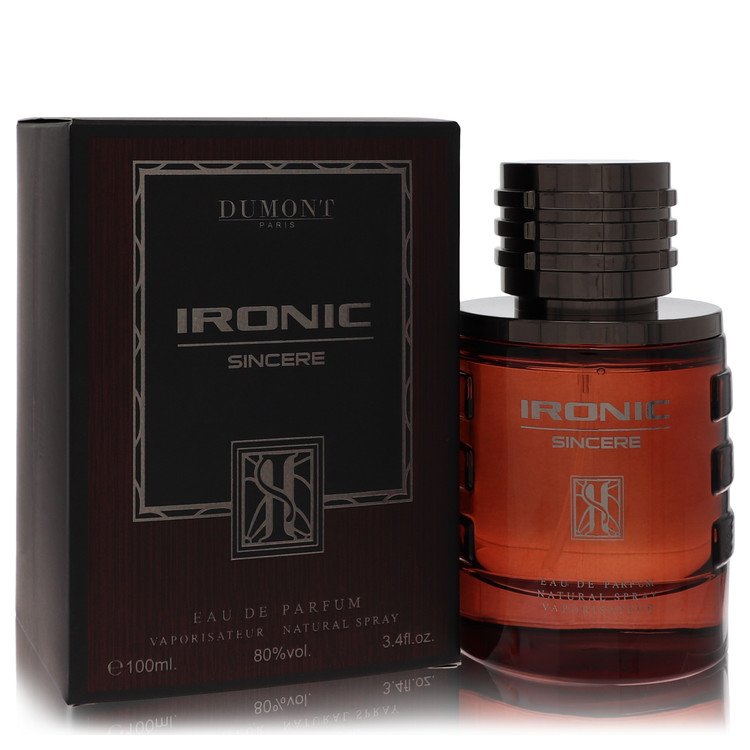 Dumont Ironic Sincere Eau De Parfum Spray 3.4 oz / 100 ml for Men