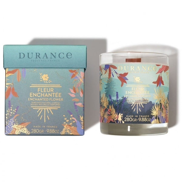 Durance Provence France Enchanted Flower Perfumed Natural Candle 280g
