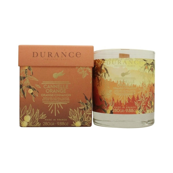 Durance Provence France Orange Cinnamon Perfumed Natural Candle 280g
