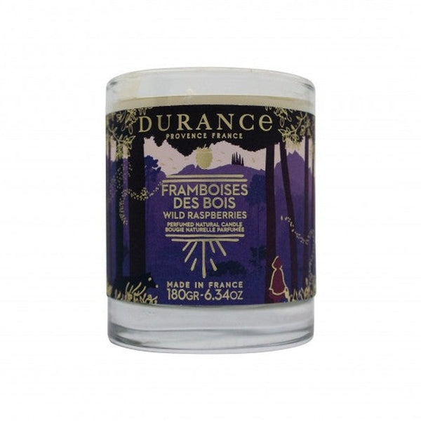 Durance Provence France Raspberry of the Woods Perfumed Natural Candle 180g