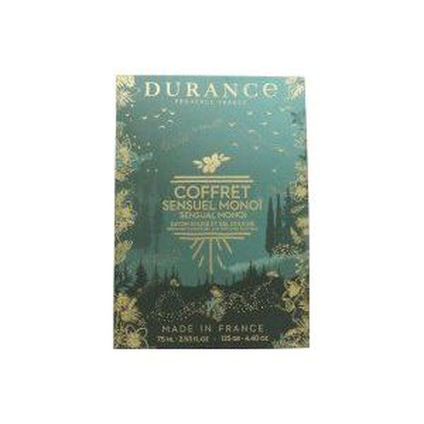 Durance Provence France Sensual Monoi Gift Set 125g Solid Soap + 75ml Shower Gel