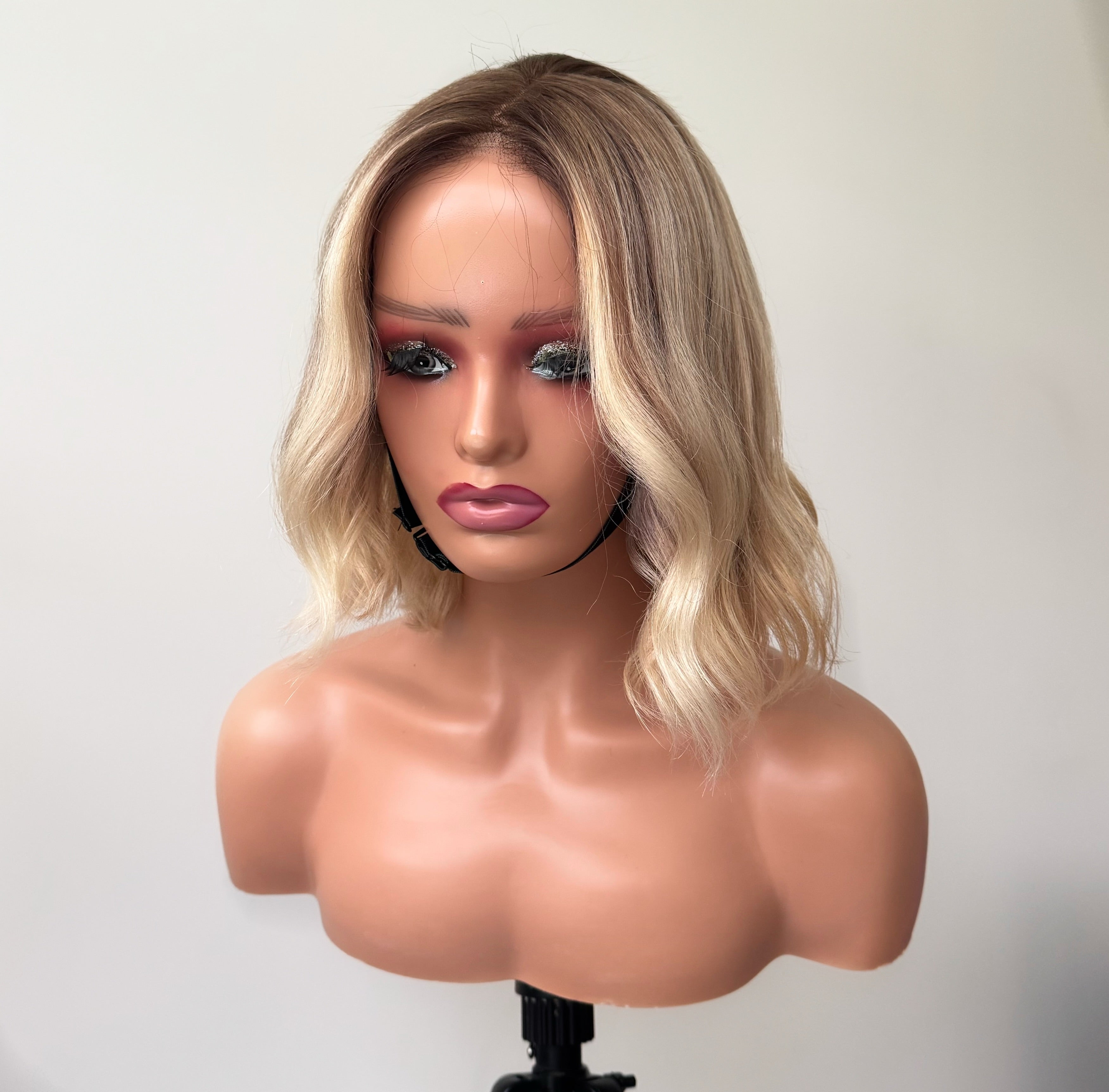 Bronde Bob - 13"X4" Lace Front Human Hair Wig
