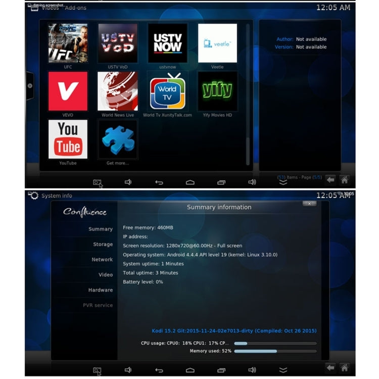 MXQ 4K Full HD Media Player, RK3229 Quad-Core, Android 9.0 TV Box with Remote, 1GB RAM, 8GB ROM, HDMI, WiFi, Miracast, DLNA (UK Plug)