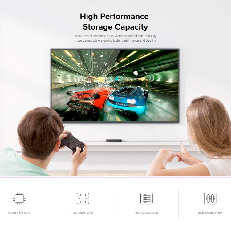Xiaomi TV Box S 2nd Gen 4K HDR Google TV: Cortex-A55 Quad-Core, 2GB RAM, 8GB Storage, EU Version (Black)