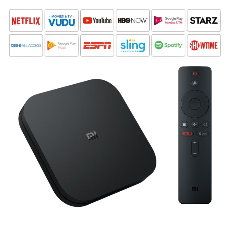 Xiaomi TV Box S 2nd Gen 4K HDR Google TV: Cortex-A55 Quad-Core, 2GB RAM, 8GB Storage, EU Version (Black)