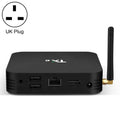TX6 HD TV Box, Android 7.1/9.0, Allwinner H6 Quad-core, 2GB RAM, 16GB Storage, Bluetooth, WiFi, RJ45, UK Plug
