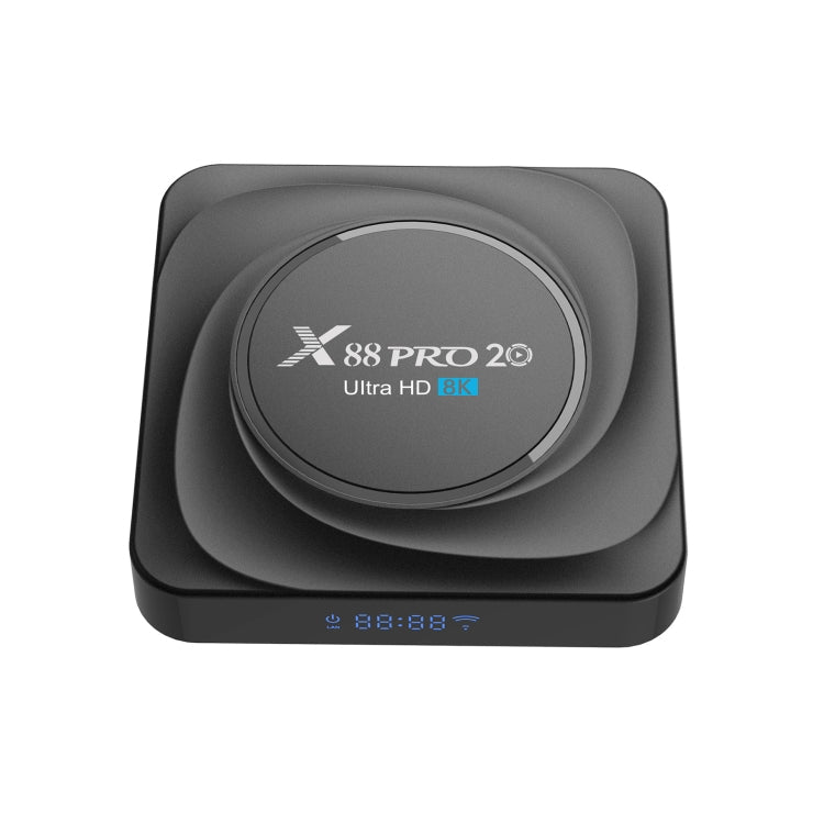 X88 Pro 20 4K Smart TV Box: Android 11.0, RK3566 Quad-Core, 4GB RAM, 32GB ROM, Dual-Band WiFi, Bluetooth, Ethernet, EU Plug