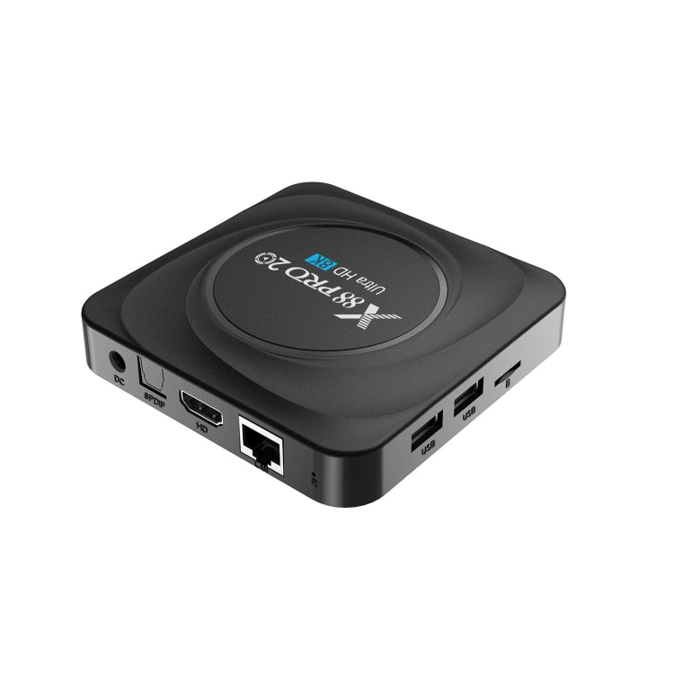 X88 Pro 20 4K Smart TV Box: Android 11.0, RK3566 Quad-Core, 4GB RAM, 32GB ROM, Dual-Band WiFi, Bluetooth, Ethernet, EU Plug