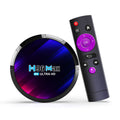 H96 Max 8K RK3528 4GB+64GB UK Plug Ultra HD Smart TV Box Android 13.0 Media Player with Remote Control, Quad-Core,