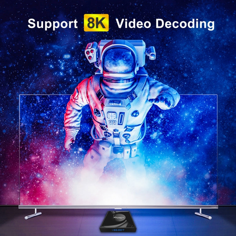 X88 Pro 13 Android 13.0 Smart TV Box with Remote Control, RK3528 Quad-Core, 4G+32GB(EU Plug)