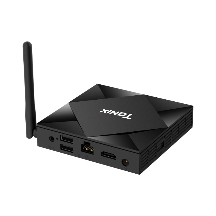 TANIX TX6s 4K Smart TV BOX Android 10 Media Player with Remote Control, Quad Core Allwinner H616, RAM: 4GB, ROM: 32GB, 2.4GHz/5GHz WiFi, Bluetooth, UK Plug
