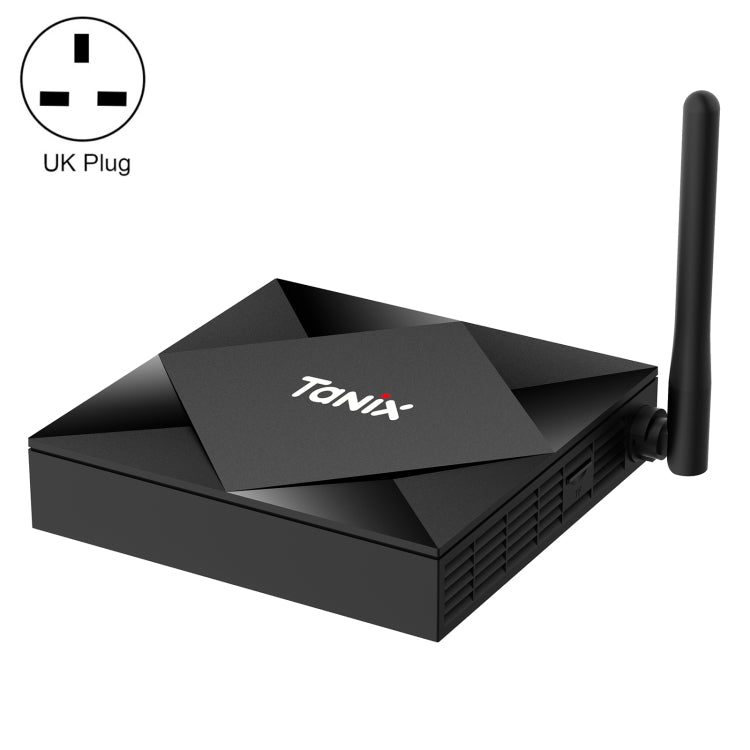 TANIX TX6s 4K Smart TV Box Android 10, Quad-Core H616, 4GB RAM, 64GB ROM, WiFi, Bluetooth, UK Plug
