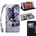 3D Painting Pattern Coloured Drawing Horizontal Flip TPU + PU Leather Case with Holder & Card Slots & Wallet, For Galaxy A10, For Galaxy A20 / A30